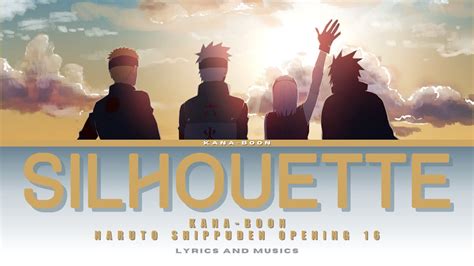 silhouette lyrics english|silhouette lyrics naruto romanized.